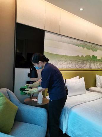 Imagen general del Hotel Hampton by Hilton Guangzhou Tianhe Sports Center. Foto 2