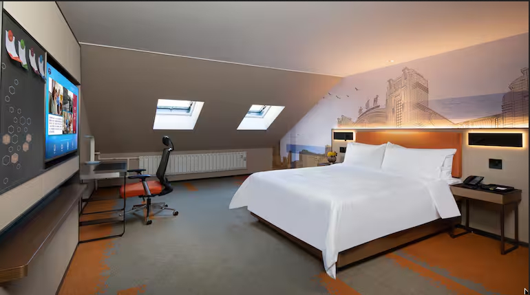 Imagen de la habitación del Hotel Hampton by Hilton Harbin Zhongyang Street. Foto 3