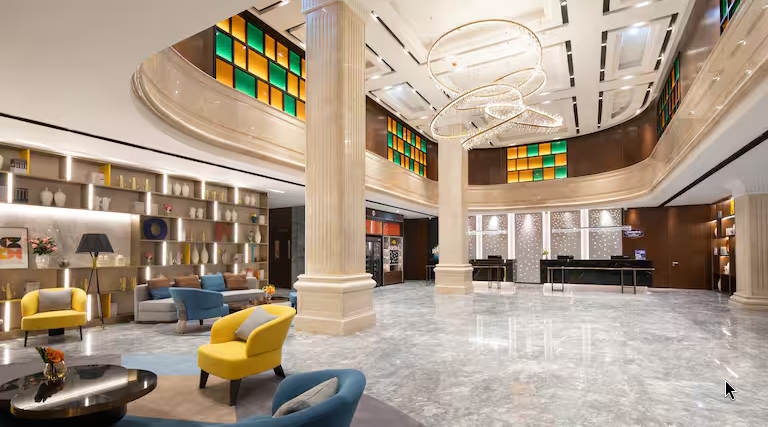 Imagen de los interiores del Hotel Hampton by Hilton Harbin Zhongyang Street. Foto 6