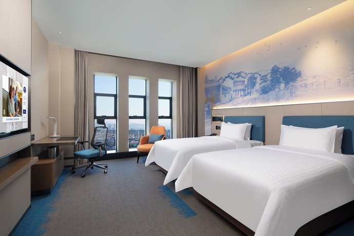 Imagen de la habitación del Hotel Hampton by Hilton Jingdezhen Fuliang. Foto 5