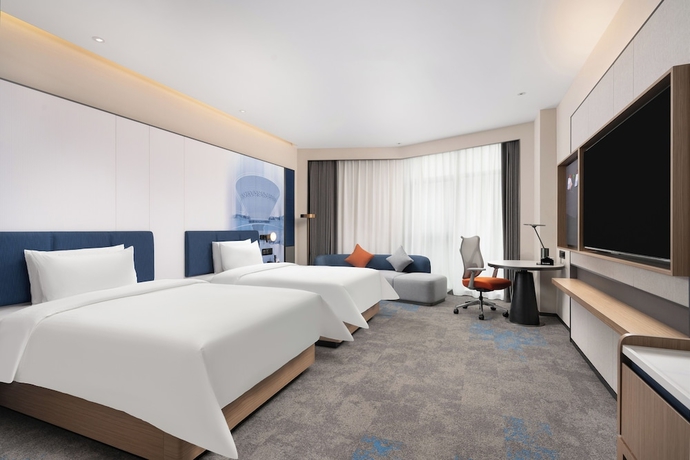 Imagen de la habitación del Hotel Hampton by Hilton Jingdezhen Porcelain Center. Foto 1