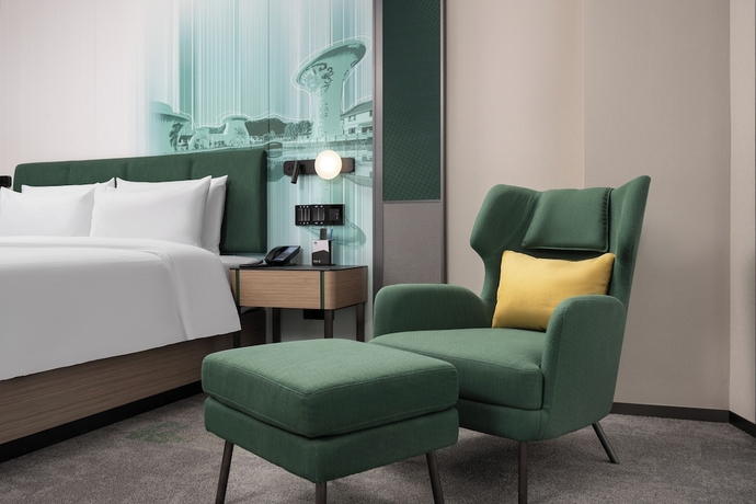 Imagen de la habitación del Hotel Hampton by Hilton Jingdezhen Porcelain Center. Foto 10