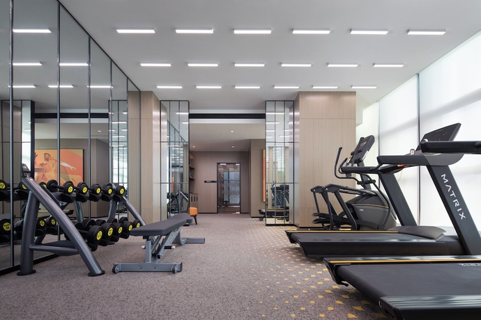 Imagen de los interiores del Hotel Hampton by Hilton Jinjiang Airport. Foto 15