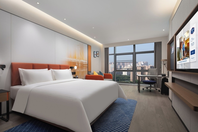 Imagen de la habitación del Hotel Hampton by Hilton Jinjiang Airport. Foto 12