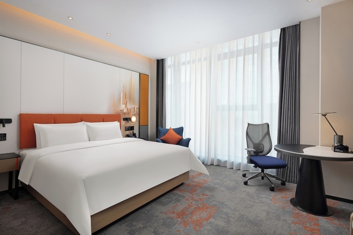 Imagen de la habitación del Hotel Hampton by Hilton Nanjing North Railway Station. Foto 5