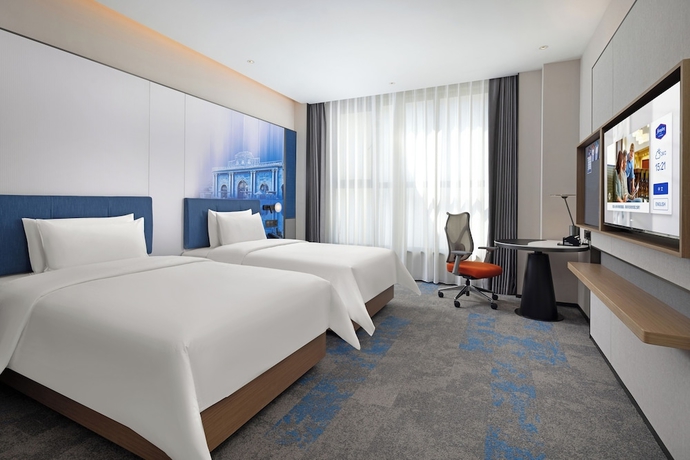 Imagen de la habitación del Hotel Hampton by Hilton Nanjing North Railway Station. Foto 7
