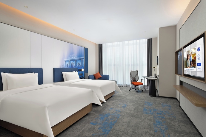 Imagen de la habitación del Hotel Hampton by Hilton Nanjing North Railway Station. Foto 10