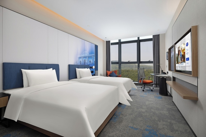 Imagen de la habitación del Hotel Hampton by Hilton Nanjing North Railway Station. Foto 11