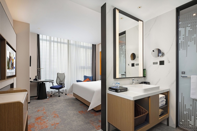 Imagen de la habitación del Hotel Hampton by Hilton Nanjing North Railway Station. Foto 12