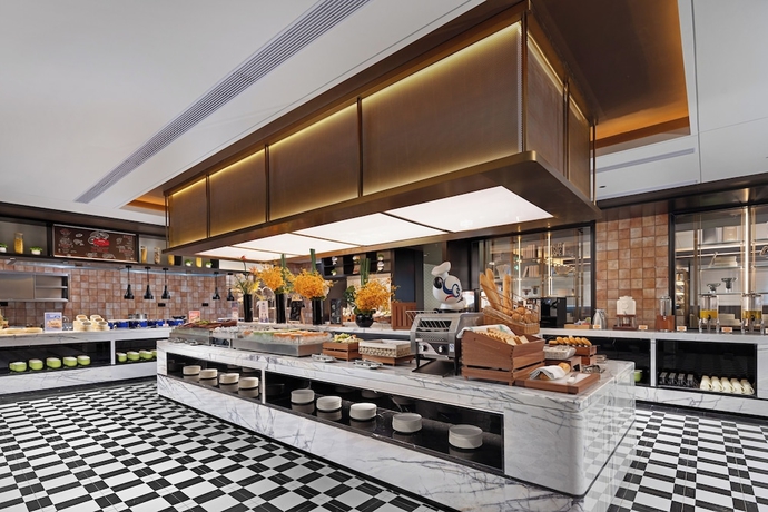 Imagen del bar/restaurante del Hotel Hampton by Hilton Nanjing North Railway Station. Foto 3