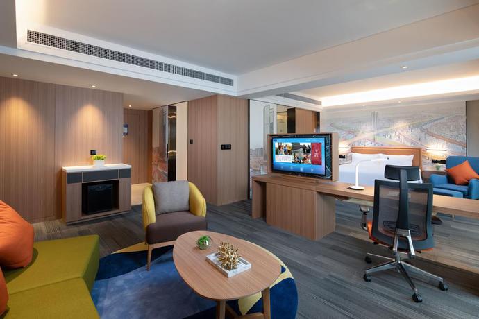 Imagen de la habitación del Hotel Hampton by Hilton Nanjing South Station. Foto 3