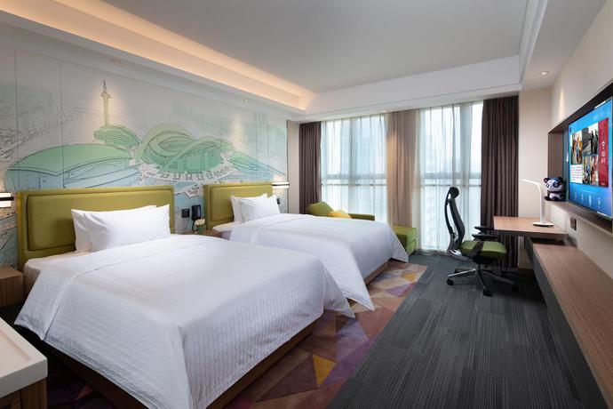 Imagen de la habitación del Hotel Hampton by Hilton Nanjing South Station. Foto 5