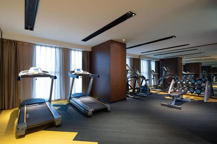 Imagen de los interiores del Hotel Hampton by Hilton Nanjing South Station. Foto 8