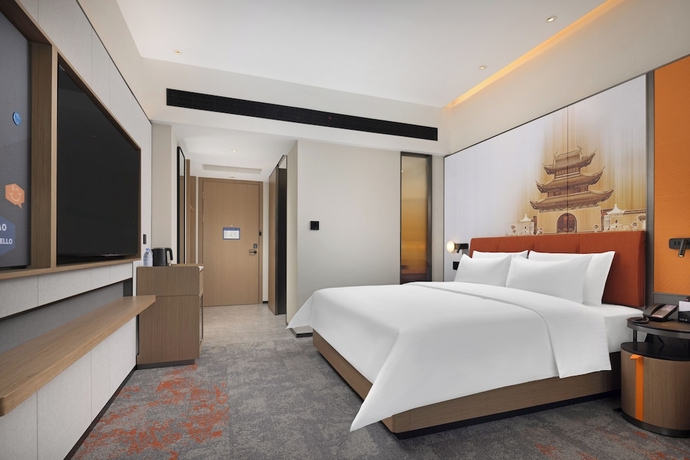 Imagen de la habitación del Hotel Hampton by Hilton Nanjing Xianlin University Town. Foto 5
