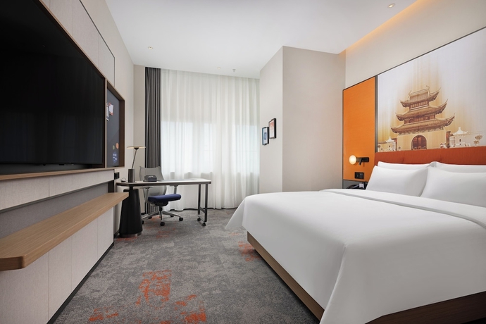 Imagen de la habitación del Hotel Hampton by Hilton Nanjing Xianlin University Town. Foto 6