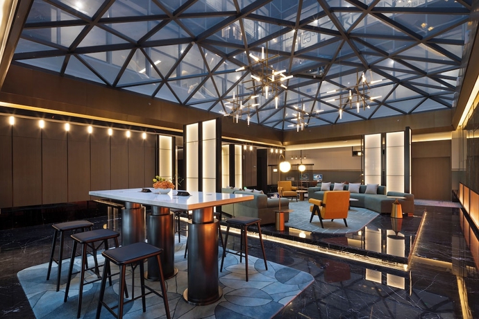 Imagen de los interiores del Hotel Hampton by Hilton Nanjing Xianlin University Town. Foto 14