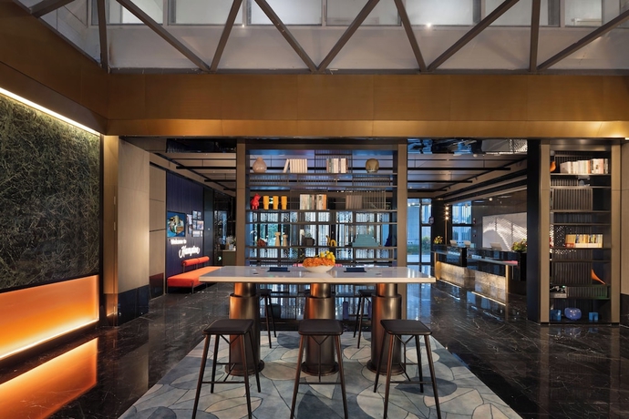 Imagen de los interiores del Hotel Hampton by Hilton Nanjing Xianlin University Town. Foto 16