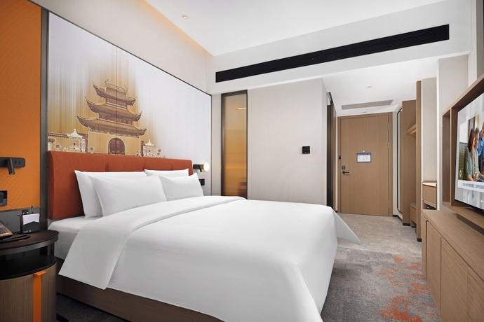 Imagen de la habitación del Hotel Hampton by Hilton Nanjing Xianlin University Town. Foto 10
