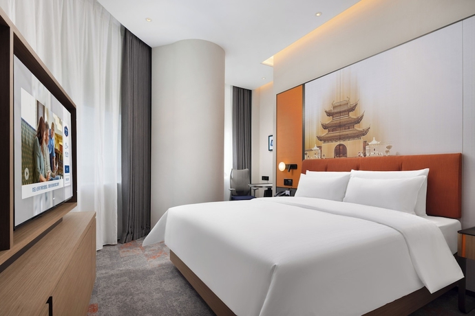 Imagen de la habitación del Hotel Hampton by Hilton Nanjing Xianlin University Town. Foto 11