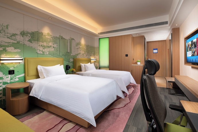 Imagen de la habitación del Hotel Hampton by Hilton Nanning East Station. Foto 5