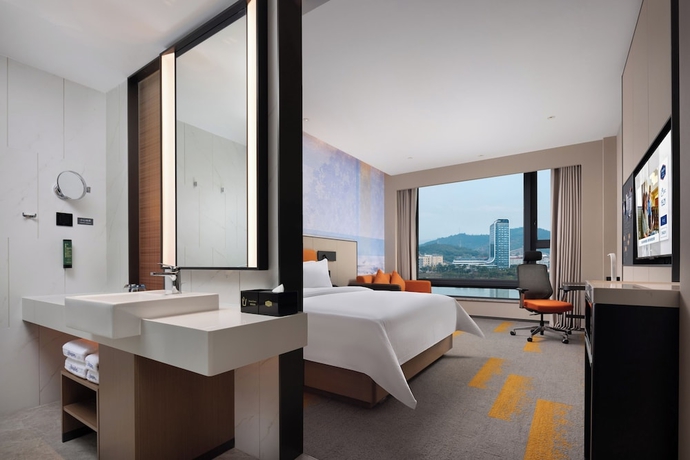 Imagen de la habitación del Hotel Hampton by Hilton Ningde Lithium Electricity Town. Foto 7