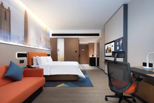 Imagen de la habitación del Hotel Hampton by Hilton Shenzhen Longgang Yonghu. Foto 9