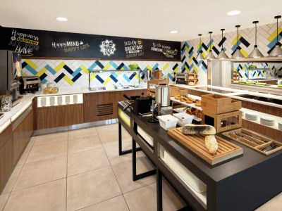 Imagen del bar/restaurante del Hotel Hampton by Hilton Stuttgart City Centre. Foto 3