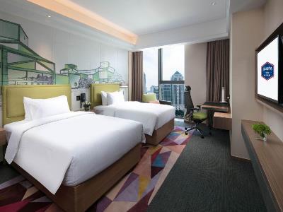 Imagen de la habitación del Hotel Hampton by Hilton Suzhou Xiangcheng. Foto 3