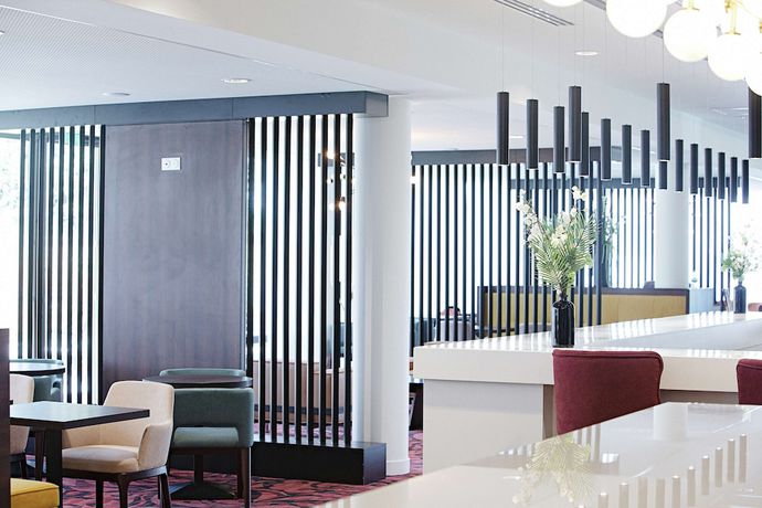 Imagen de los interiores del Hotel Hampton by Hilton Toulouse Airport. Foto 17