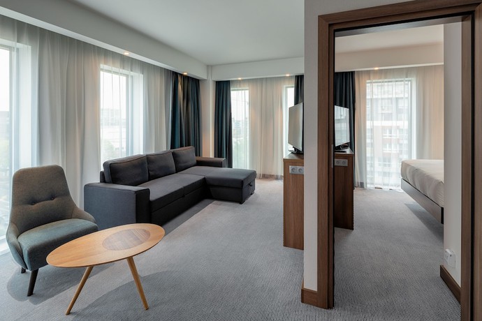 Imagen de la habitación del Hotel Hampton by Hilton Warsaw Mokotow. Foto 8