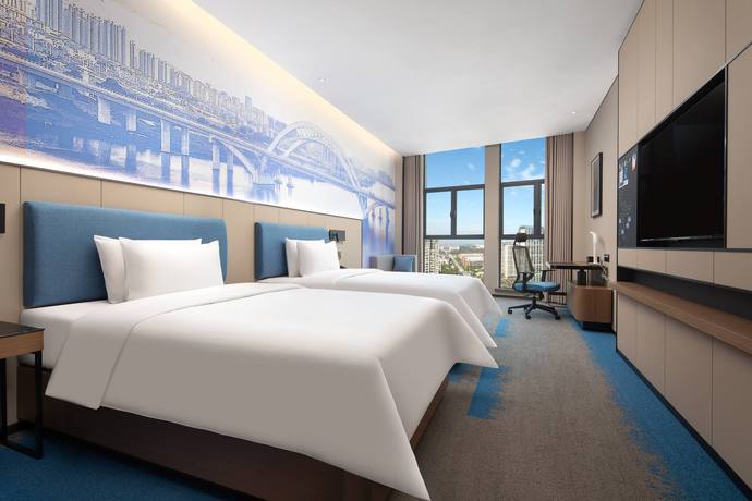 Imagen de la habitación del Hotel Hampton by Hilton Yingtan. Foto 3