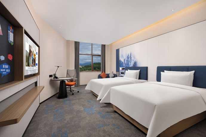 Imagen de la habitación del Hotel Hampton by Hilton Zhangjiajie. Foto 4