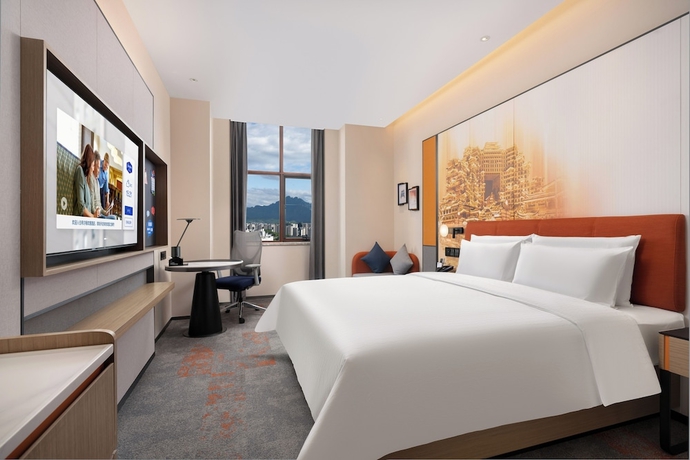 Imagen de la habitación del Hotel Hampton by Hilton Zhangjiajie. Foto 6