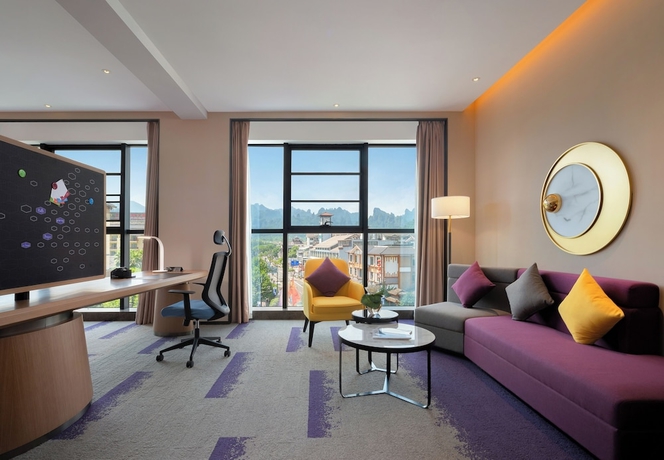 Imagen de la habitación del Hotel Hampton by Hilton Zhangjiajie National Forest Park. Foto 5