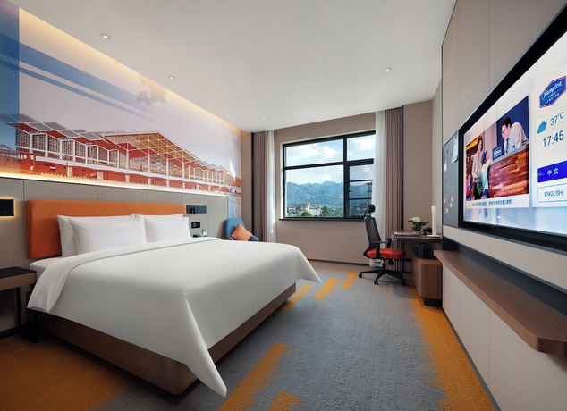 Imagen de la habitación del Hotel Hampton by Hilton Zhangjiajie National Forest Park. Foto 8