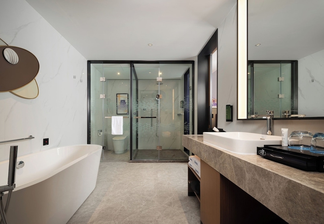 Imagen de la habitación del Hotel Hampton by Hilton Zhangjiajie National Forest Park. Foto 10