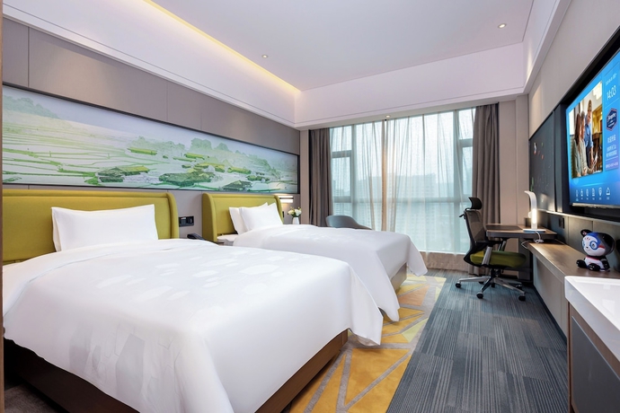 Imagen de la habitación del Hotel Hampton by Hilton Zhangjiajie Tianmen Mountain. Foto 2