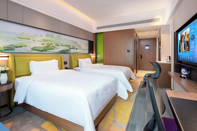 Imagen de la habitación del Hotel Hampton by Hilton Zhangjiajie Tianmen Mountain. Foto 7