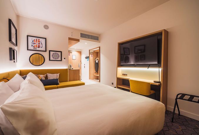 Imagen de la habitación del Hotel Hampton by Hilton Ł&oacute;dź City Center. Foto 4