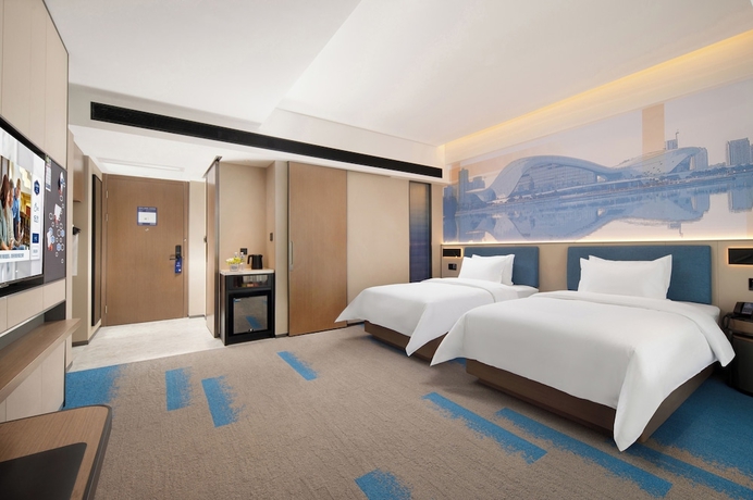 Imagen de la habitación del Hotel Hampton by hilton Jiujiang Bali Lake. Foto 5