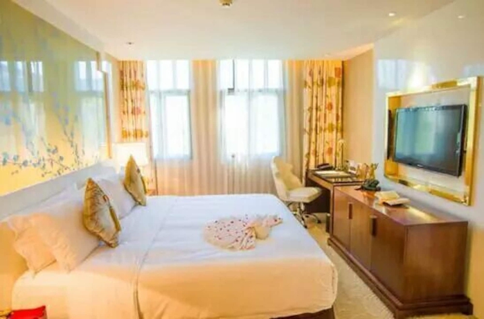 Imagen de la habitación del Hotel Han Yue Lou Resort And Spa, Jiuhuashan. Foto 5