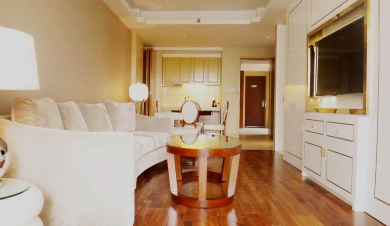 Imagen de la habitación del Hotel Han Yue Lou Resort And Spa, Jiuhuashan. Foto 6