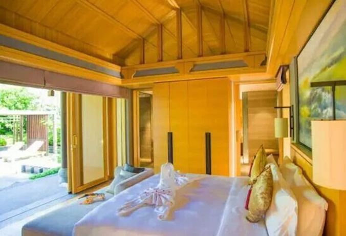 Imagen de la habitación del Hotel Han Yue Lou Resort And Spa, Jiuhuashan. Foto 11