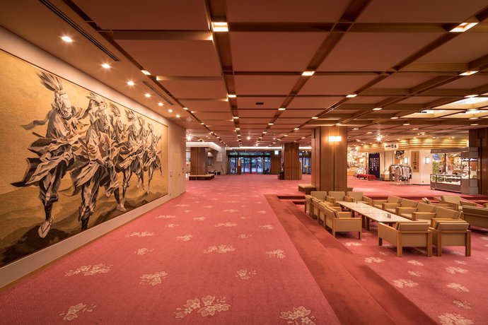 Imagen de los interiores del Hotel Hanamaki Onsen Senshukaku. Foto 19