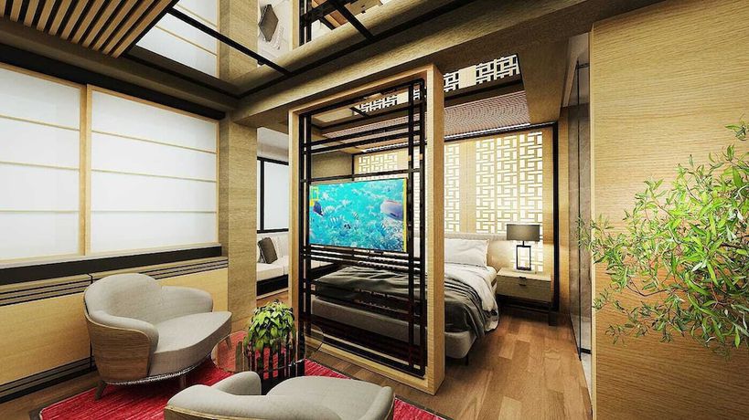 Imagen de la habitación del Hotel Hanami Design. Foto 12