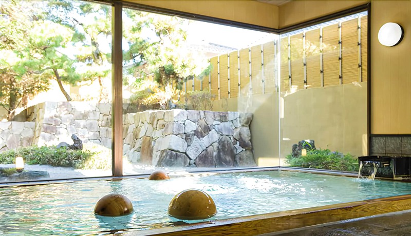 Imagen de la piscina del Hotel Hananoyado Nishikien. Foto 14