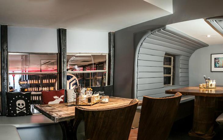 Imagen del bar/restaurante del Hotel Handel's. Foto 5