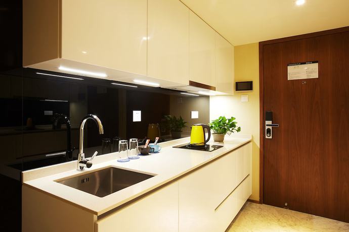 Imagen de la habitación del Hotel Hangzhou Arima Apartments. Foto 16