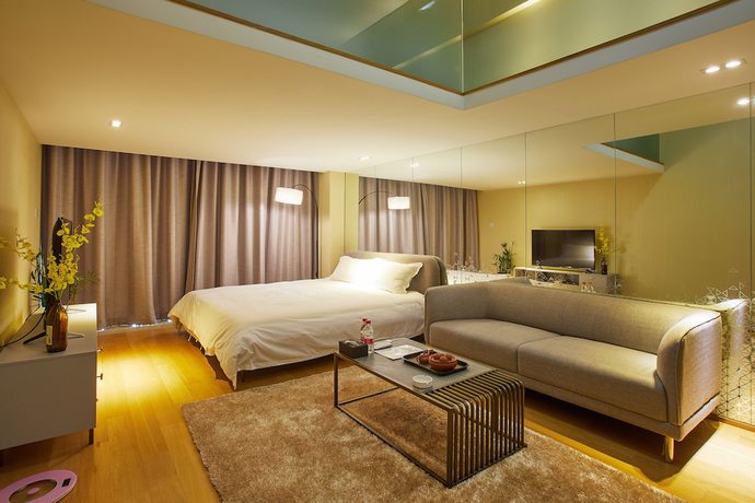 Imagen de la habitación del Hotel Hangzhou Arima Apartments. Foto 17