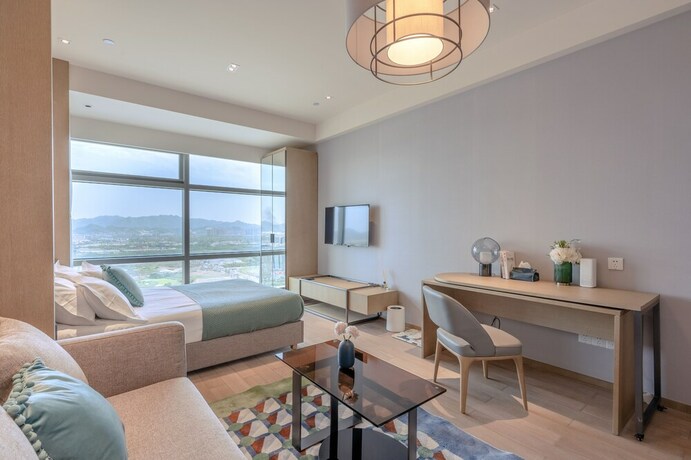 Imagen de la habitación del Hotel Hangzhou Efc Wonderland Apartment - Hangzhou Alibaba T7 Branch. Foto 24